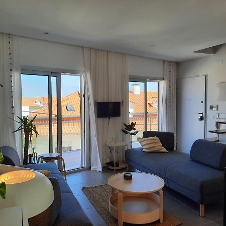 Sitius 5B - New Seaview Apartment With Rooftop Terrace In Historical Centre Sitio Da Nazare Luaran gambar